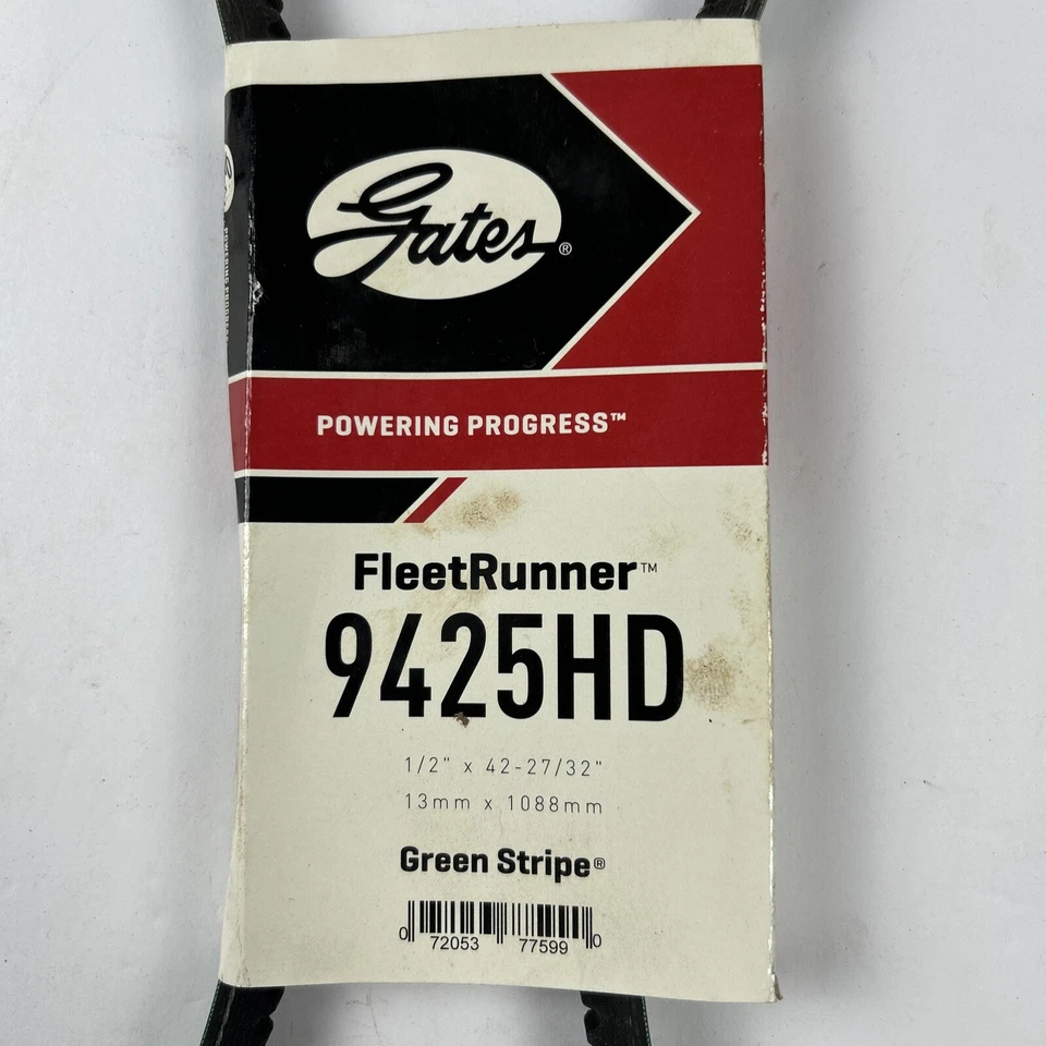 Correa de transmisión accesoria Gates FleetRunner 9425HD para ZJG17425 ZAH17425 Y1600015 sf Foto 2 de 3
