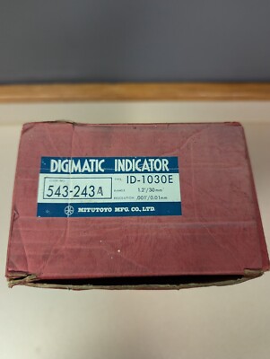 Digimatic Indicator 001-1.2'' Mitutoyo 543-234A