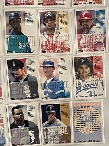 Set of 25 Fleer Baseball Card Series 1994 Sunoco Collector's Edition Complete - Picture 6 of 10