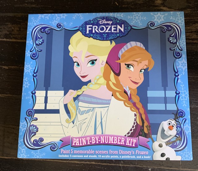 Disney Frozen Paint by Number Kit Paint Your Favorite Scenes!, Ward