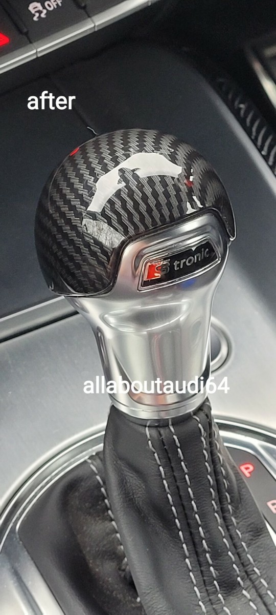 For Audi TT TTS MK3 8S A3 S3 8V DSG Carbon Fibre Effect