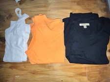 Lot of 3 Ladies ttops- Debbie Morgan- Coldwater Creek- Marilyn Monroe