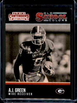 2016 Panini Contenders Draft Picks - Old School Colors #1 - A.J. Green