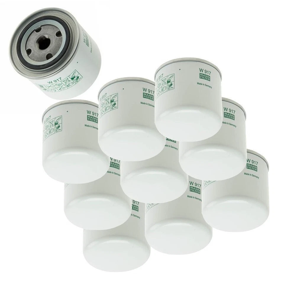 Paquete de 10 cajas de filtro de aceite de motor Mann OEM para Volvo 142 144 244 740 960 S70 V70 Foto 3 de 4