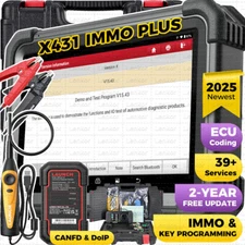 2025 LAUNCH X431 IMMO Plus PAD VII+ Car Diagnostic Scanner Key Programming Tool