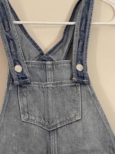 Old Navy - Overalls Shorts - Denim - SIZE 8 - Picture 2 of 12