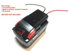 10gauge Battery adapter for Milwaukee 18V M18 XC18 dock power connector robotics