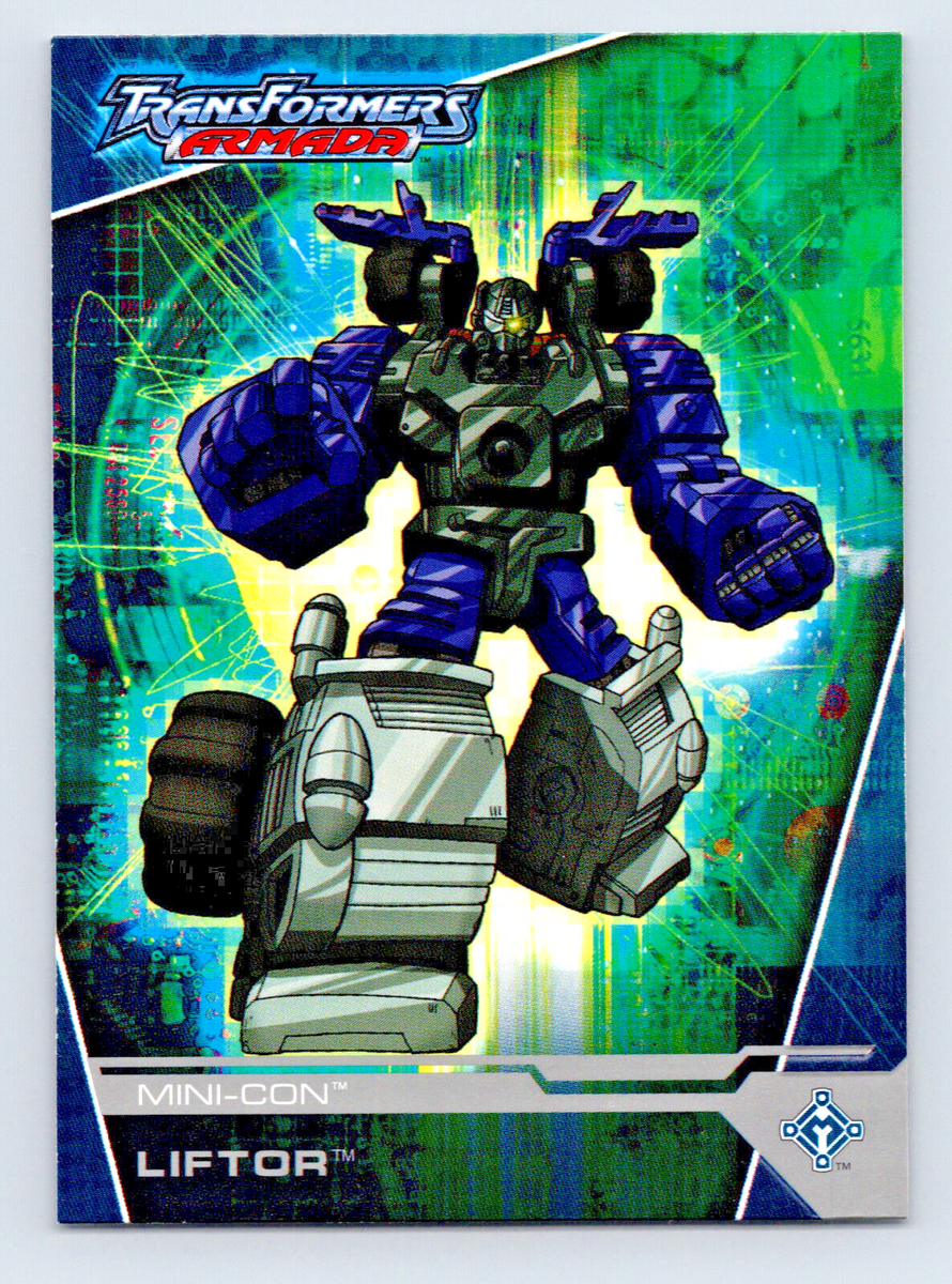 2003 Fleer Transformers Armada #65 Liftor Mini Con Trading Card