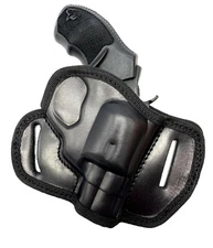 Cebeci Right Hand Open Top Black Belt Holster for 2" ROCK ISLAND M206