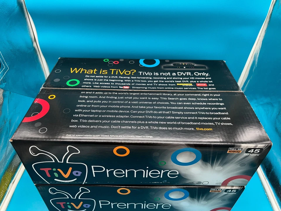 TiVo Premiere Series 4 Model TCD746320 1080p 45 HD Hours BRAND NEW IN BOX - Image 2 of 4