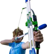 Faux Bow Pro Shoots Over 200 Feet 61007 Marky Sparky New w/ Manual Youth Bow