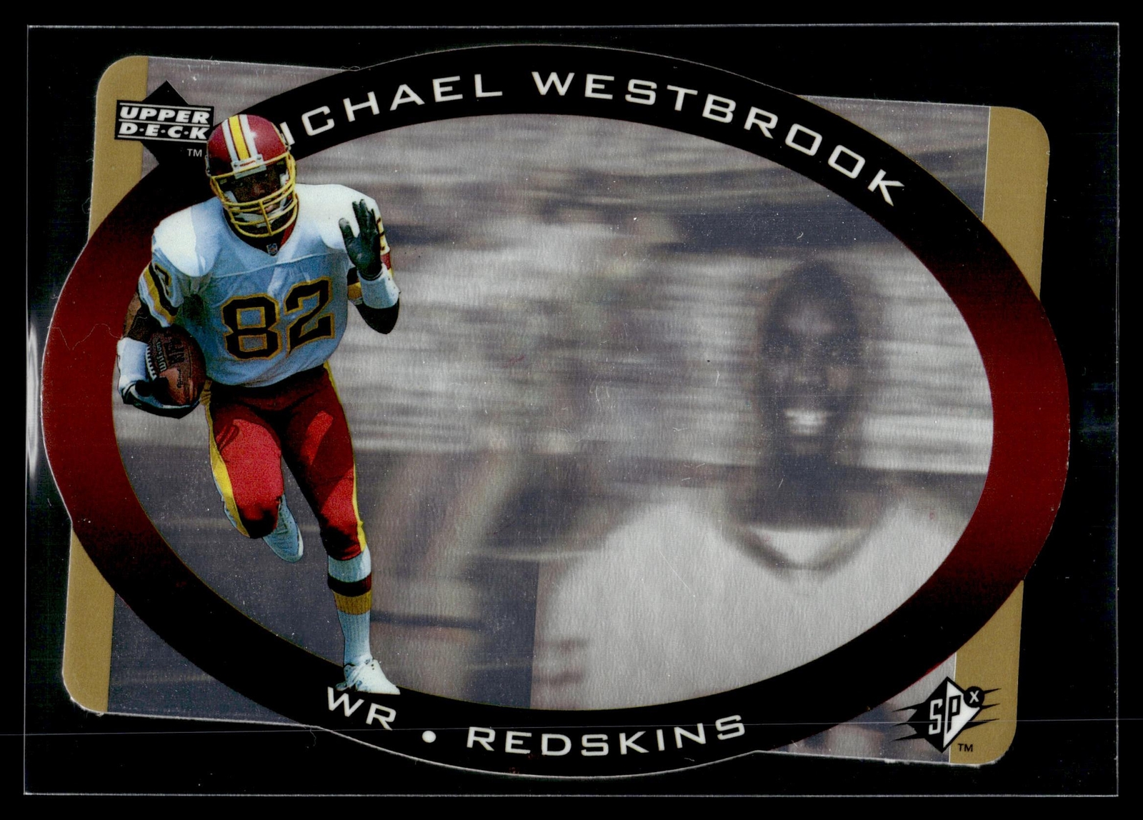 Michael Westbrook 1995 Upper Deck SPX Card #50