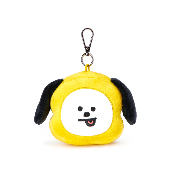 BTS 公式 CHIMMY JIMIN バッグチャーム NWT BTS BT21 x Line Friends CHIMMY 10cm Face Doll Jimin Keyring
