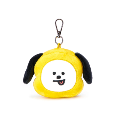 BTS 公式 CHIMMY JIMIN バッグチャーム NWT BTS BT21 x Line Friends CHIMMY 10cm Face Doll Jimin Keyring
