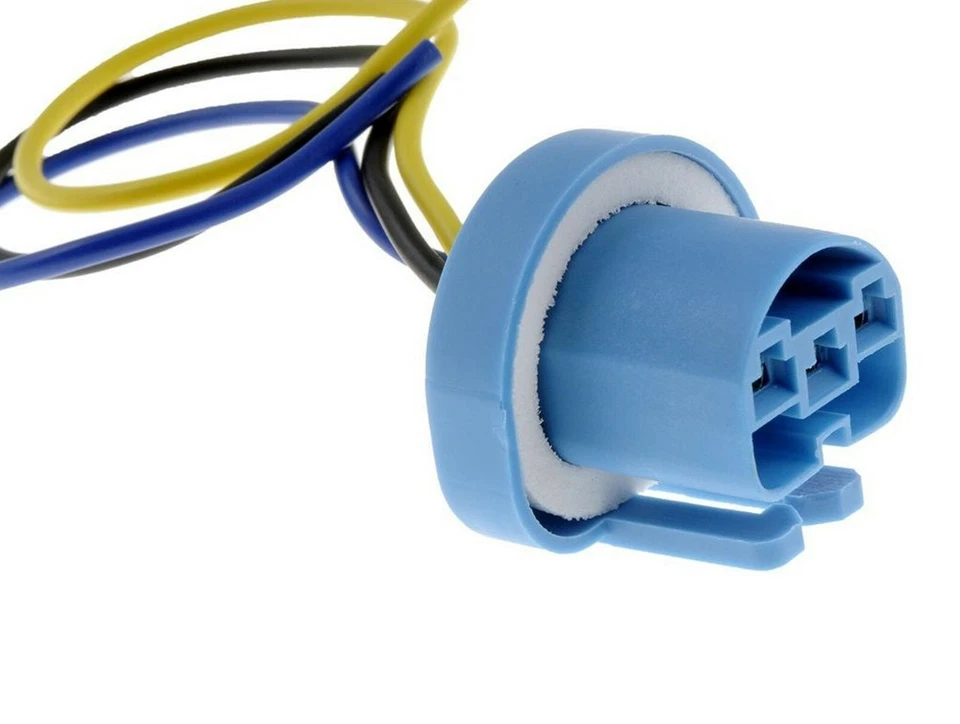 Wire Pigtail Female P 9004 HB1 Head Light Two Harness Bulb Plug Repair Lamp Fix - Image 4 of 4