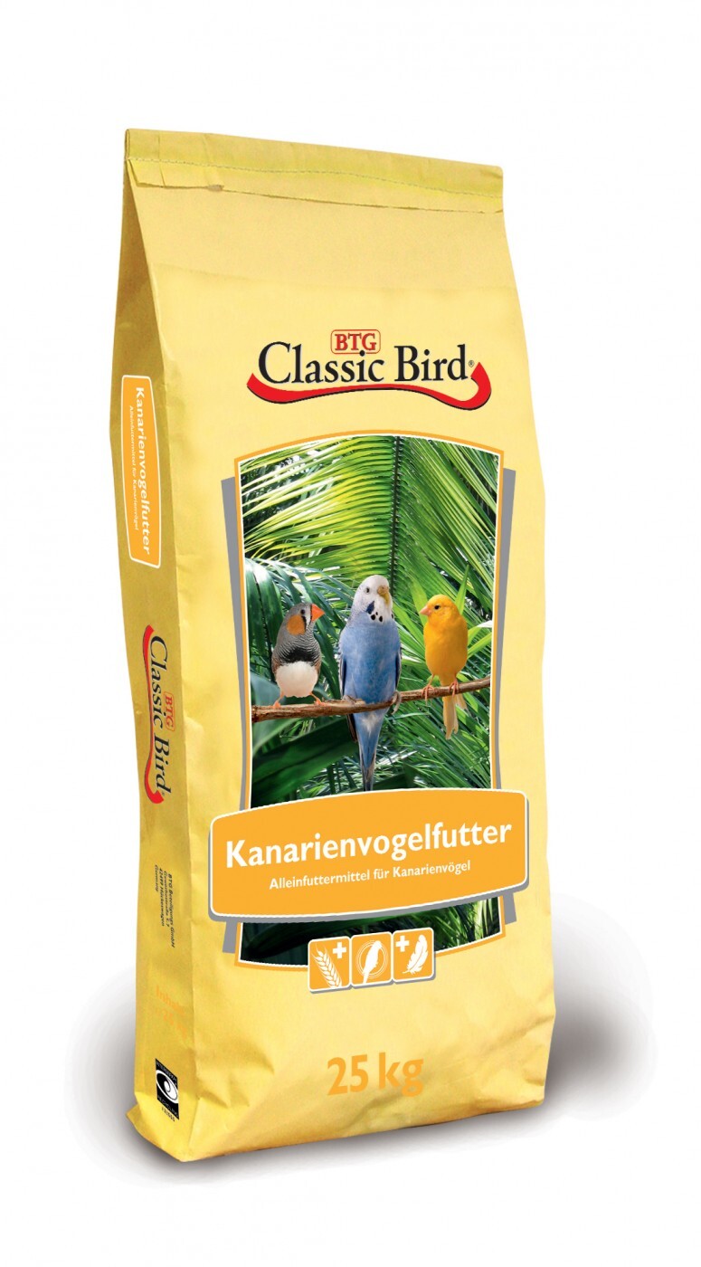 Classic Bird Kanarienvogelfutter | 25kg ohne Rübsen