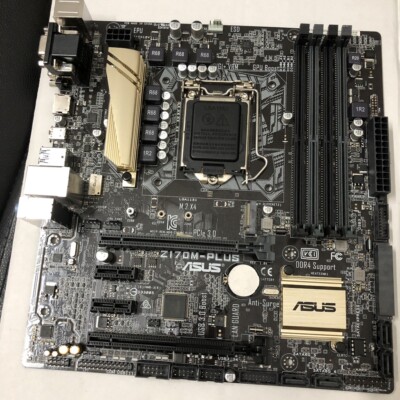 ASUS Z170M-PLUS Motherboard Chipset Intel Z170 LGA1151