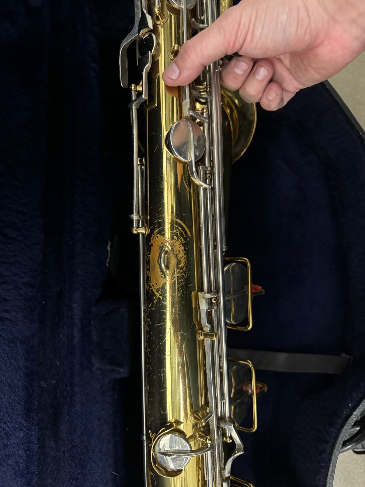 Baritone Saxophone CONN 11M Low A in Great Playing Condition eBay