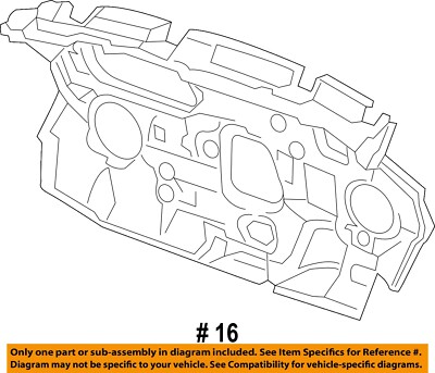 GM OEM Cowl-Drain Valve 23352154 | eBay 