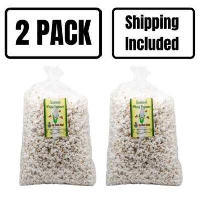Family Size White Butterfly Popcorn | Pack of 2 | 20 oz | Non-GMO & Gluten Free