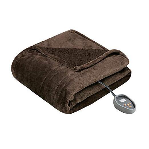 Acogedor sofá, sofá, cama king chocolate con calefacción microluz a bereber