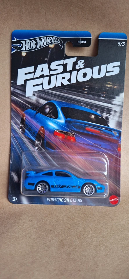 Hot Wheels Fast and Furious Porsche 911 GT3 RS 5/5