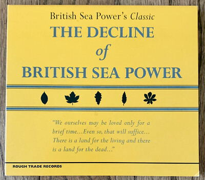 The Decline of British Sea Power [2003 Rough Trade VG+ CD] Arcade Fire, Coldplay