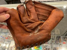 1940'S VERN STEPHENS CARDINALS BROWNS RED SOX BASEBALL GLOVE JPG