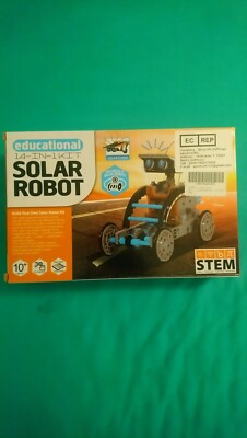 SOLAR ROBOT CREATIVE EDUCATIONAL KIT 10+