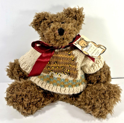 VTG BEARS IN THE ATTIC The Boyds Collection Ltd. ''WILMAR FLATSKI'' PLUSH 8''