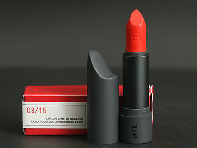 BITE BEAUTY LIP LAB CREME DELUXE LIPSTICK - SWEET MANDARIN 008- BNIB - AUGUST