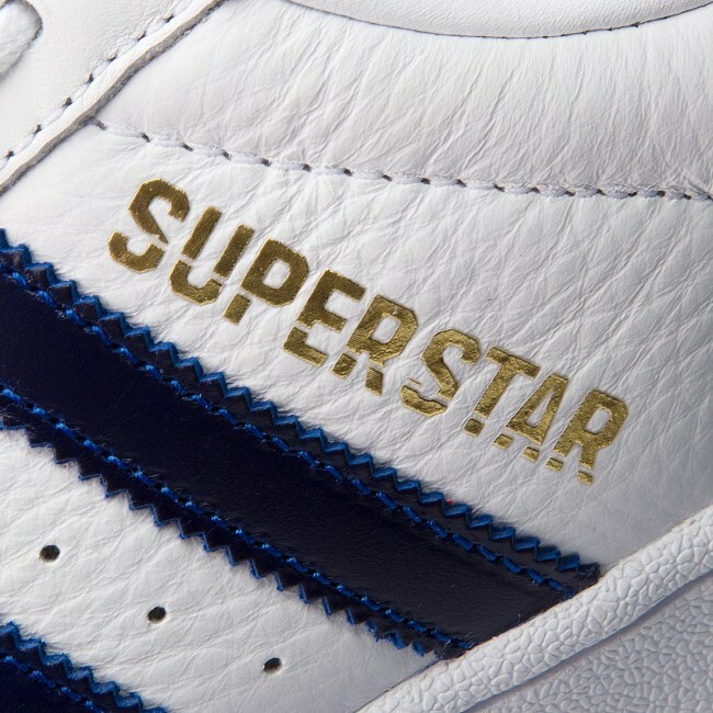 ADIDAS ORIGINALS SUPERSTAR FOUNDATION B41996 WHITE ROYAL BLUE/GOLD SZ 9.5  Shoes | eBay