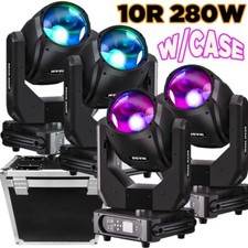4PCS 10R 280W Sharpy Beam Moving Head Stage Light DJ Disco Bar Wedding