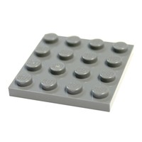 Lego Parts And Pieces: Dark Gray (dark Stone Grey) 4x4 Plate X20 C. 20 Pieces on sale Lego Parts And Pieces: Dark Gray (dark Stone Grey) 4x4 Plate X20 C. 20 Pieces on sale