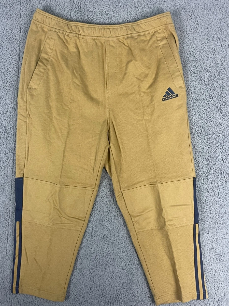 adidas Men's Tiro 7/8 Track Pants Beige Football Soccer Athletic Outdoor  Pants