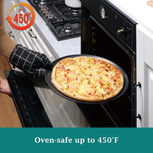 16 inch Non-Stick Pizza Pan, Large, Gray - Picture 2 of 6