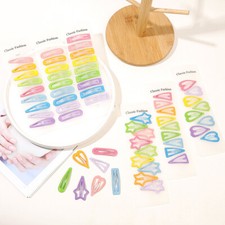 10X Farbenfrohe Metallstangen Quadratische Quadrate Von Bobby In Form Von ▽