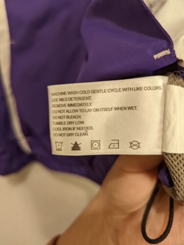 American Greetings Mens Jacket Sport Tek Size L Polyester Purple - Picture 5 of 9