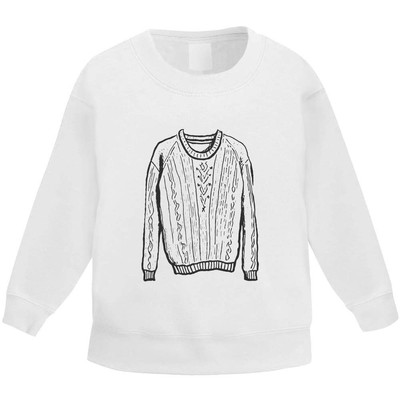 'Cozy Sweater ' Kid's Sweatshirt / Sweater / Jumper (KW048143)