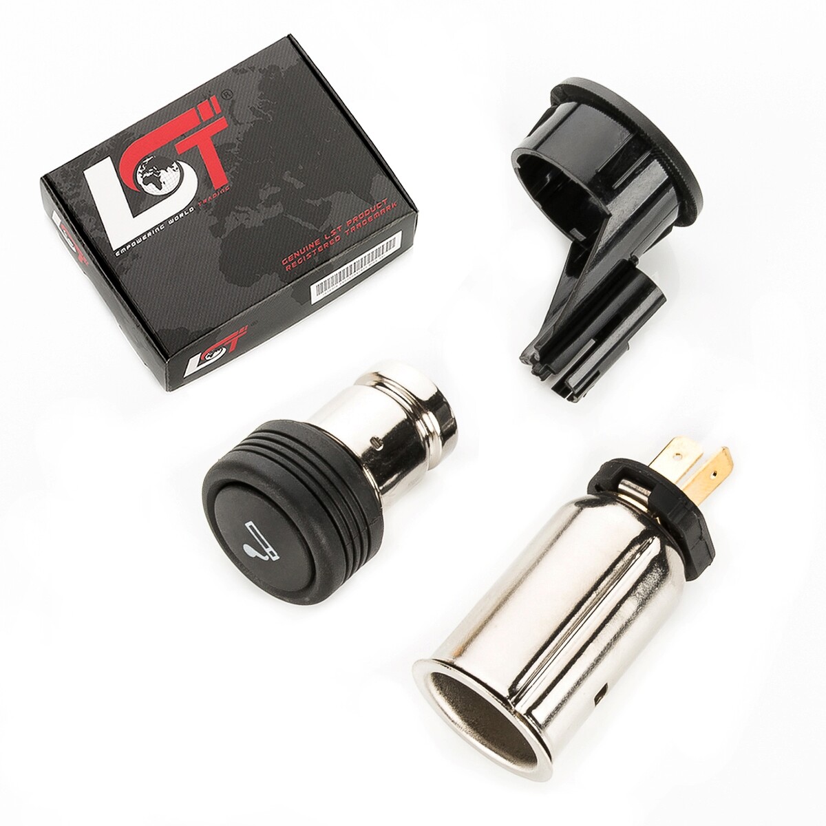 Cigarette Lighter Socket Heating Coil Black 12V for FORD C-MAX