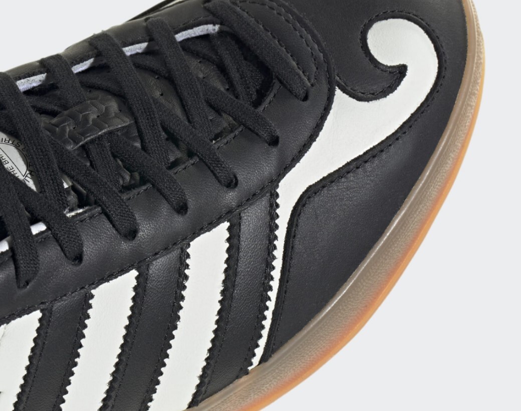 Adidas Gazelle Indoor x Gatsin men's Shoes White Black gum