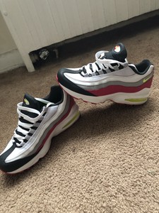 Nike Air Max 95 Rosa/Blanco/Verde Lima Zapatos deportivos para jóvenes!  tamaño 7Y | eBay