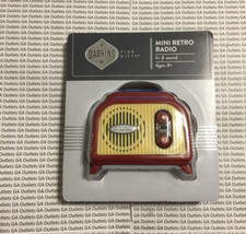 Dashing Fine Gifts Mini Retro Radio Hi-fi Sound Battery Power Auto Scanning