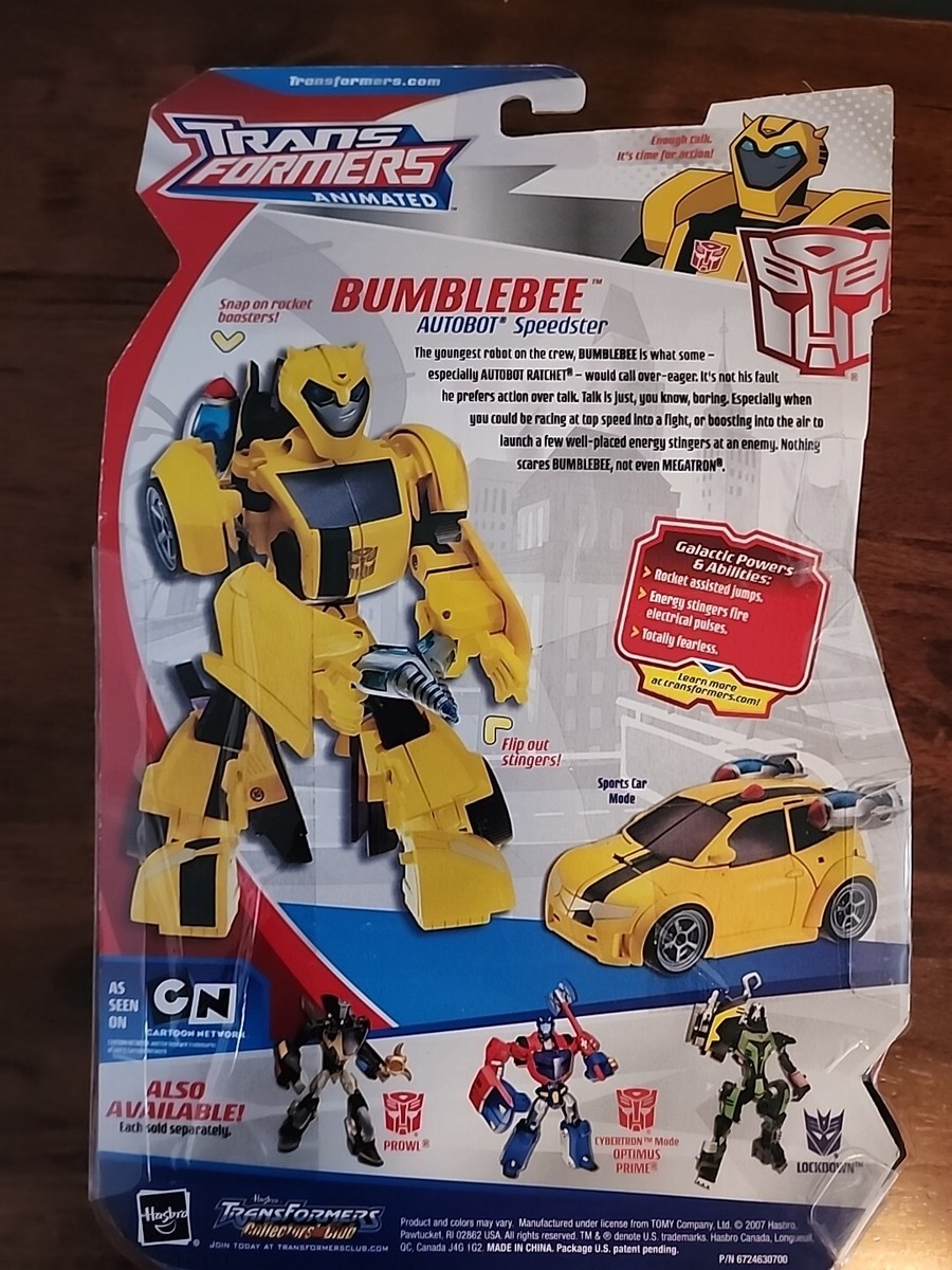 Hasbro Transformers Animated Deluxe - Autobot Bumblebee with Snap