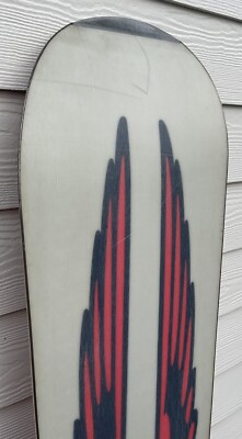 Vintage 1995 BURTON Asym Air Goofy Footed SNOWBOARD 163cm CAMBER