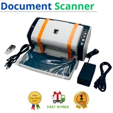 Color Duplex Sheetfed Document Scanner For Business Industry w/Accessories