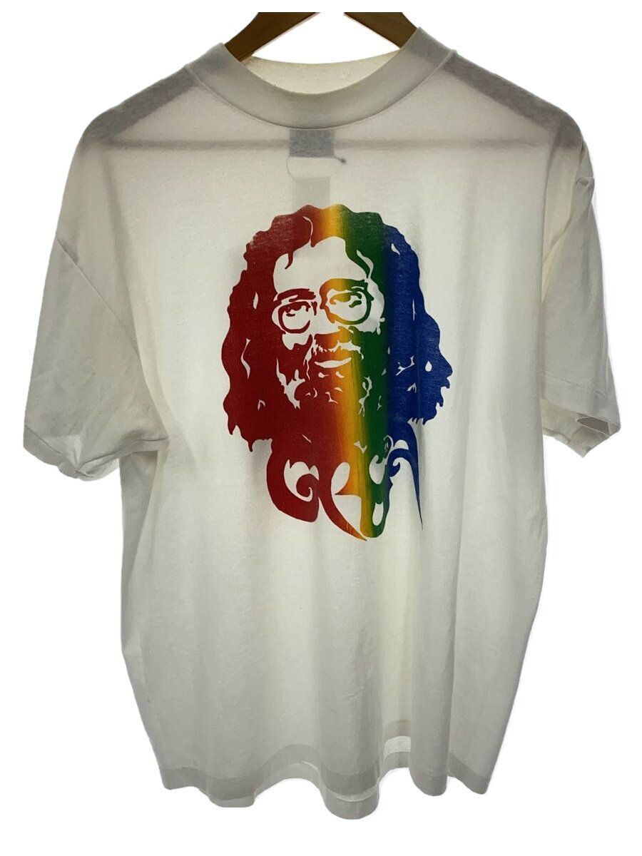 ALTRA T shirt altre marche Jerry Garcia anni 90 ~ modello rasta XL cotone bianco usata