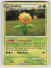 Sunflora 31/123 - HeartGold SoulSilver - Pokemon EN TCG - NM