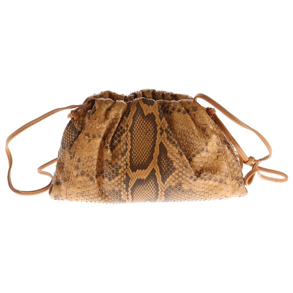 Bottega Veneta Mini The Pouch Python Leather Shou… - image 1