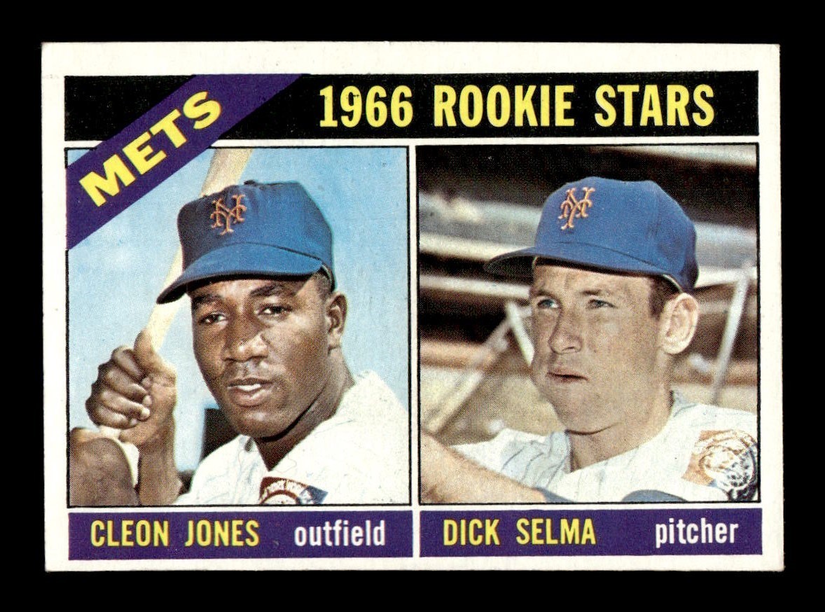 Mets 1966 Rookie Stars #67 Baseball Cards 1966 Topps trading card — raw and PSA graded price guide